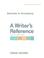 Cover of: Exercises to Accompany A Writer's Reference Compact Format