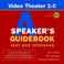 Cover of: Video Theater 3.0 for Speaker's Guidebook