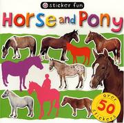 Cover of: Sticker Fun: Horse and Pony
