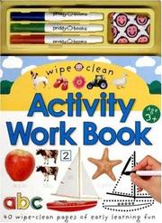Cover of: Wipe Clean Activity Work Book (Wipe Clean)