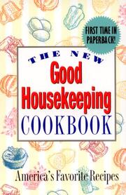 Cover of: The New Good Housekeeping Cookbook by Good Housekeeping