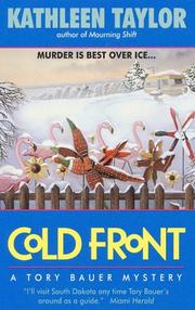 Cover of: Cold Front: A Tory Bauer Mystery