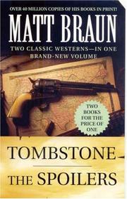 Cover of: Tombstone and The Spoilers (Luke Starbuck Novels)