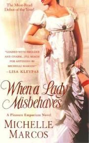 Cover of: When A Lady Misbehaves (Pleasure Emporium)