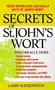 Cover of: Secrets of St. John's Wort
