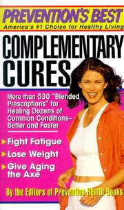 Cover of: Prevention's Best Complementary Cures (Prevention's Best)
