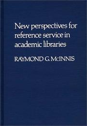 Cover of: New perspectives for reference service in academic libraries