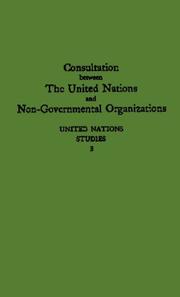 Consultation between the United Nations and Non-Governmental Organizations by Interim Committee to Consultative Non-Government Organizations