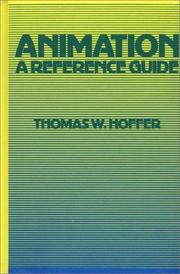 Cover of: Animation, a reference guide