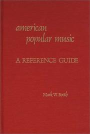 Cover of: American popular music by Mark W. Booth