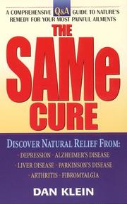 The SAMe cure by Daniel N. Klein