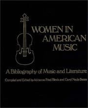 Women in American music by Adrienne Fried Block