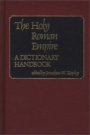 Cover of: Holy Roman Empire: a dictionary handbook