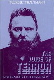 Cover of: voice of terror: a biography of Johann Most