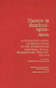Theatre at Stratford-upon-Avon by Mullin, Michael.