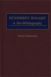 Cover of: Humphrey Bogart: a bio-bibliography