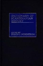 Cover of: Dictionary of Scandinavian history