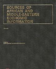 Cover of: Sources of African and Middle-Eastern economic information