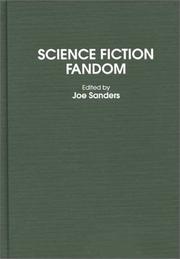 Cover of: Science Fiction Fandom: (Contributions to the Study of Science Fiction and Fantasy)