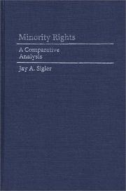 Cover of: Minority rights: a comparative analysis