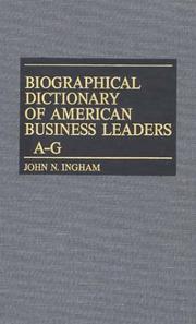 Cover of: American Business Lead V1 by John Ingham, Ingham