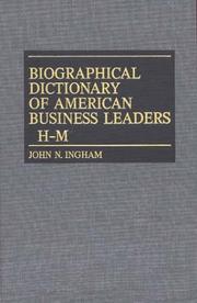 Cover of: American Business Lead V2 by John N. Ingham, Ingham