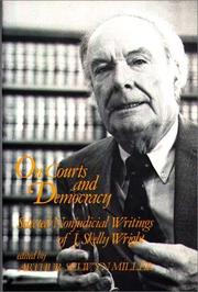 Cover of: On Courts and Democracy: Selected Nonjudicial Writings of J. Skelly Wright (Contributions in American Studies)