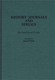 History journals and serials by Janet Fyfe