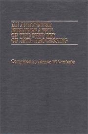 Cover of: An annotated bibliography on the history of data processing by James W. Cortada