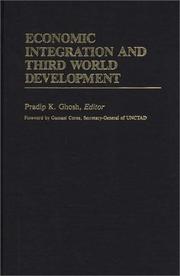 Cover of: Economic integration and Third World development