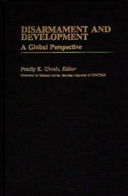 Cover of: Disarmament and Development: A Global Perspective (International Development Resource Books)