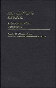 Cover of: Developing Africa by Pradip K. Ghosh