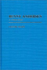 Cover of: Benny Andersen, a critical study