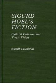 Sigurd Hoel's fiction by Sverre Lyngstad