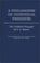 Cover of: A philosophy of individual freedom
