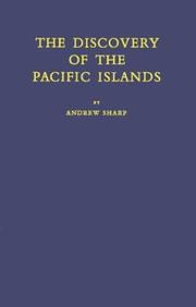 Cover of: The discovery of the Pacific Islands by Sharp, Andrew