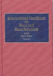 Cover of: International handbook on race and race relations
