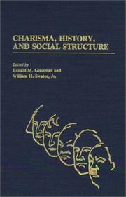 Cover of: Charisma, history, and social structure