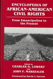 Cover of: Encyclopedia of African-American Civil Rights: From Emancipation to the Present
