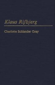 Cover of: Klaus Rifbjerg