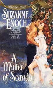 Cover of: A Matter of Scandal: With This Ring, 3