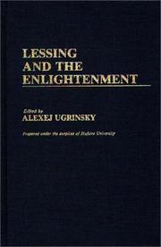 Cover of: Lessing and the Enlightenment | Alexej Ugrinsky
