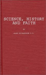 Cover of: Science, history, and faith