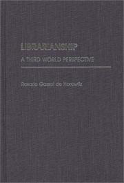 Cover of: Librarianship by Rosario Gassol de Horowitz