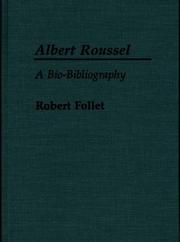 Albert Roussel by Robert Follet
