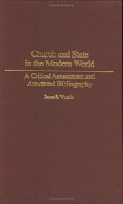 Cover of: Church and State in the Modern World by James E. Wood