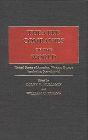 Cover of: Theatre Companies of the World by 