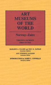 Cover of: Art Museums of the World: Vol. 2: Norway-Zaire (Art Museums of the World)