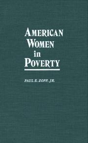 Cover of: American women in poverty