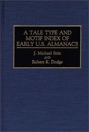 A tale type and motif index of early U.S. almanacs by J. Michael Stitt